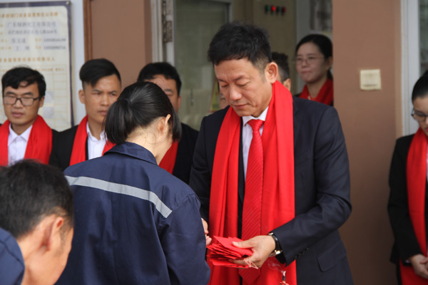 千秋偉業添錦繡 萬里鵬程展宏圖 —— 常青樹舞獅獻瑞賀新春，歡天喜地迎開工！